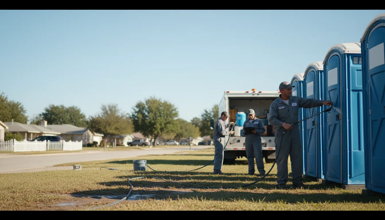 Long-Term Portable Toilet Rental in Enterprise, LA near me